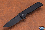 Bob Terzuola Folding Knife With Blackout Finish - TNK Vault